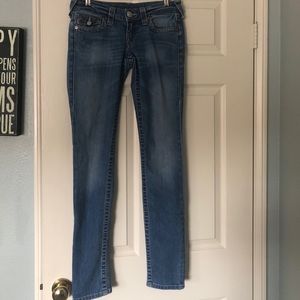 True Religion light wash jeans